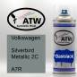 Preview: Volkswagen, Silverbird Metallic 2C, A7R: 400ml Sprühdose, von ATW Autoteile West.